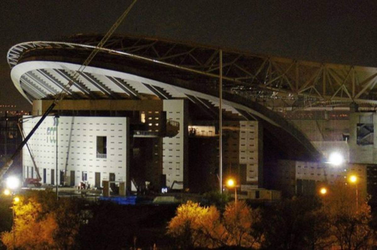 ¡BELLEZA! Así marcha la construcción del nuevo estadio del Atlético de Madrid
