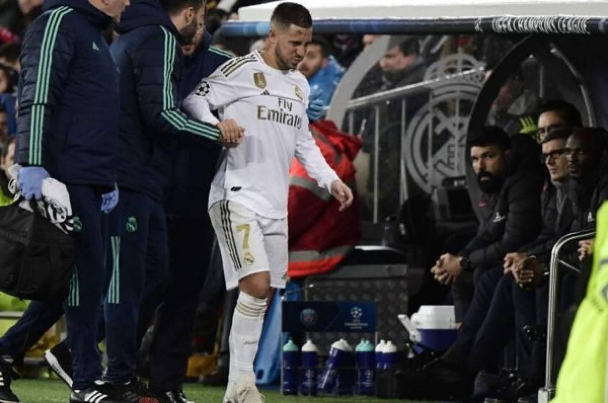 Parte médico del Real Madrid: Hazard fue operado con éxito en Dallas