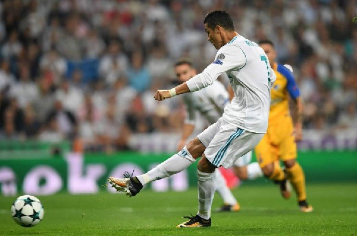 Cristiano ya es el jugador con más goles de penal en la historia de Champions League