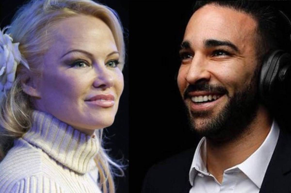 Pamela Anderson termina relación con el futbolista francés Adil Rami