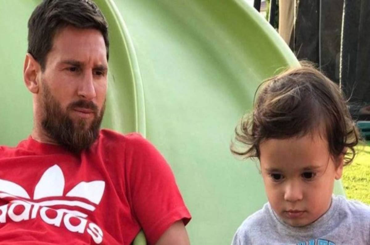 Viral: El hijo de Lionel Messi se viste de 'Papá Noel' y arrasa en redes sociales