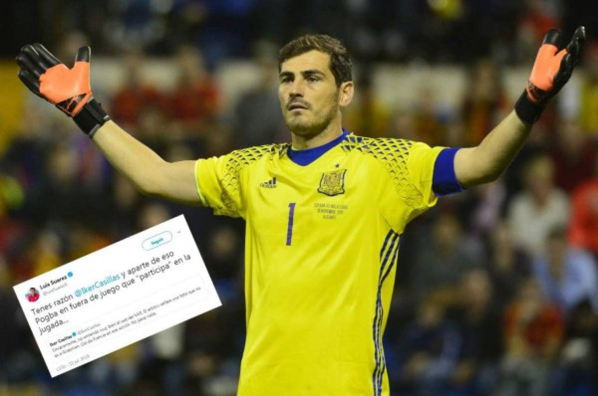 Iker Casillas cuestiona el uso del VAR en la final del Mundial Rusia 2018