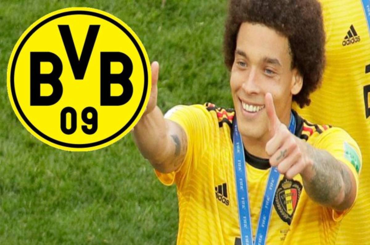 Axel Witsel estaría a punto de llegar al Borussia Dortmund
