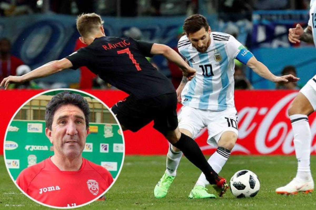 Héctor Vargas: 'Messi no puede mostrarse porque no le acompañan'