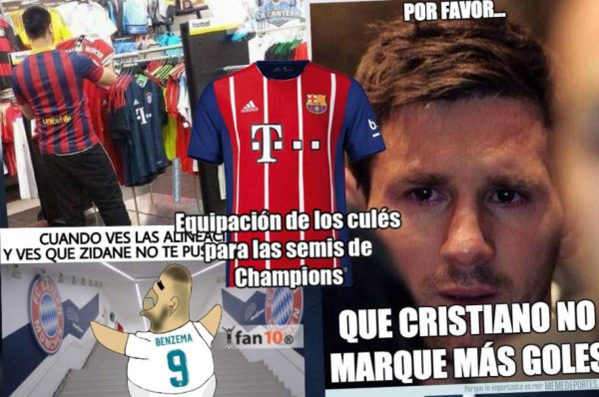 ¡Sufren los culé! Madrid derrota al Bayern y los barcelonistas son burlados con los memes