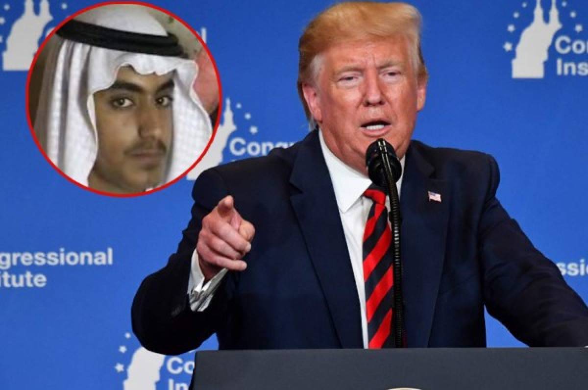 Donald Trump confirma la muerte Hamza, hijo de Osama bin Laden