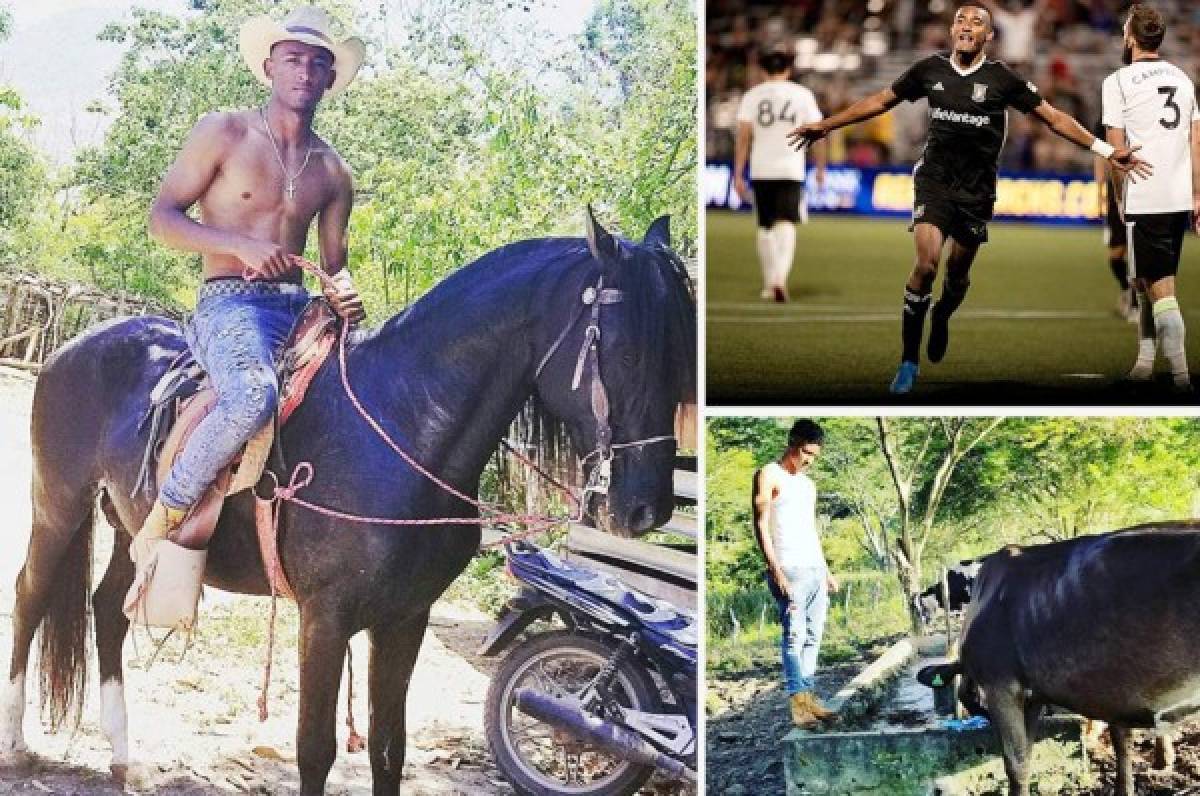 Douglas Martínez, el fanático de las vacas y caballos que destaca en la USL