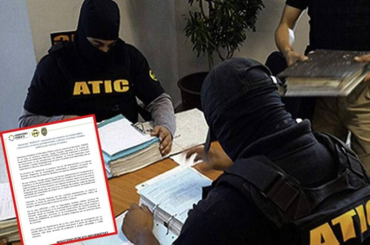 Ministerio Público y la ATIC secuestran documentos de la CONDEPAH