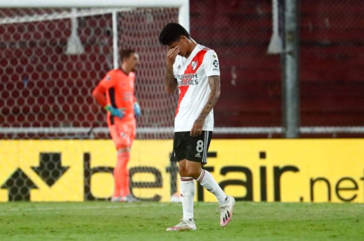 River Plate en fatídica noche cayó casa ante Palmeiras y quedó al borde de la eliminación de Libertadores