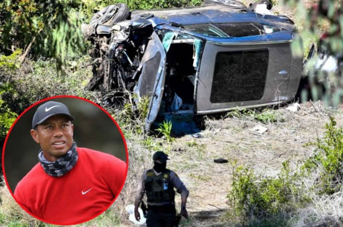 Tiger Woods fue operado de urgencia tras múltiples lesiones en grave accidente automovilístico
