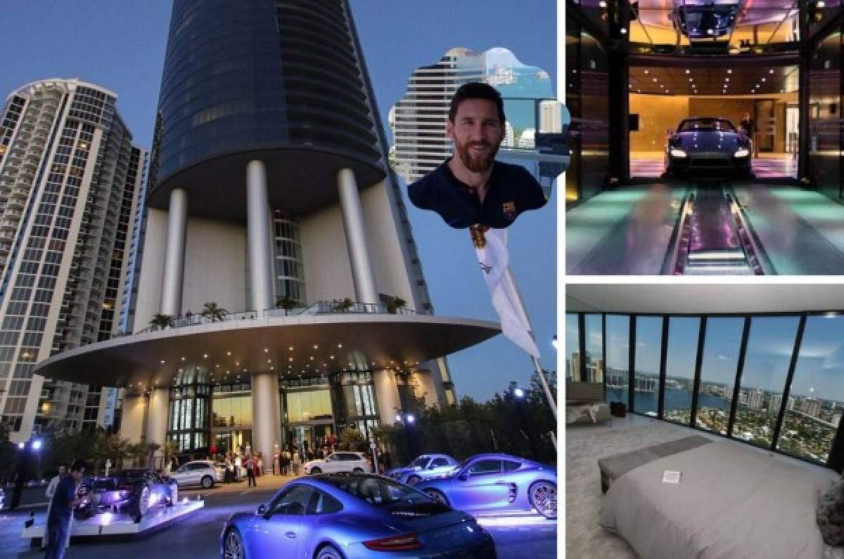 Con ascensor para sus autos: Messi se compra un lujoso piso en Miami de $5 millones
