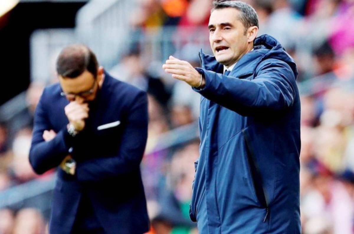 Ernesto Valverde tras empate del Barcelona: 'Nos ha faltado un poco de chispa'