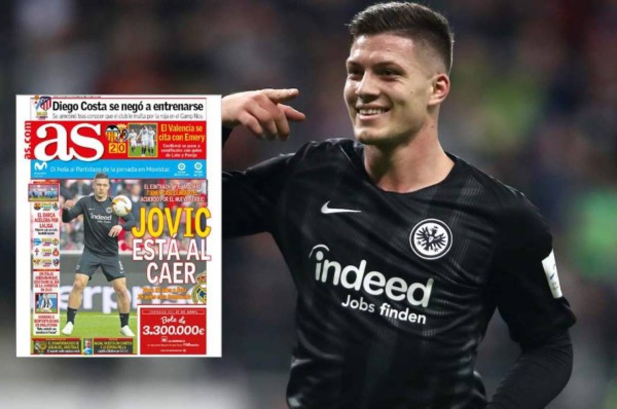 Luka Jovic, muy cerca de convertirse en el nuevo jugador del Real Madrid