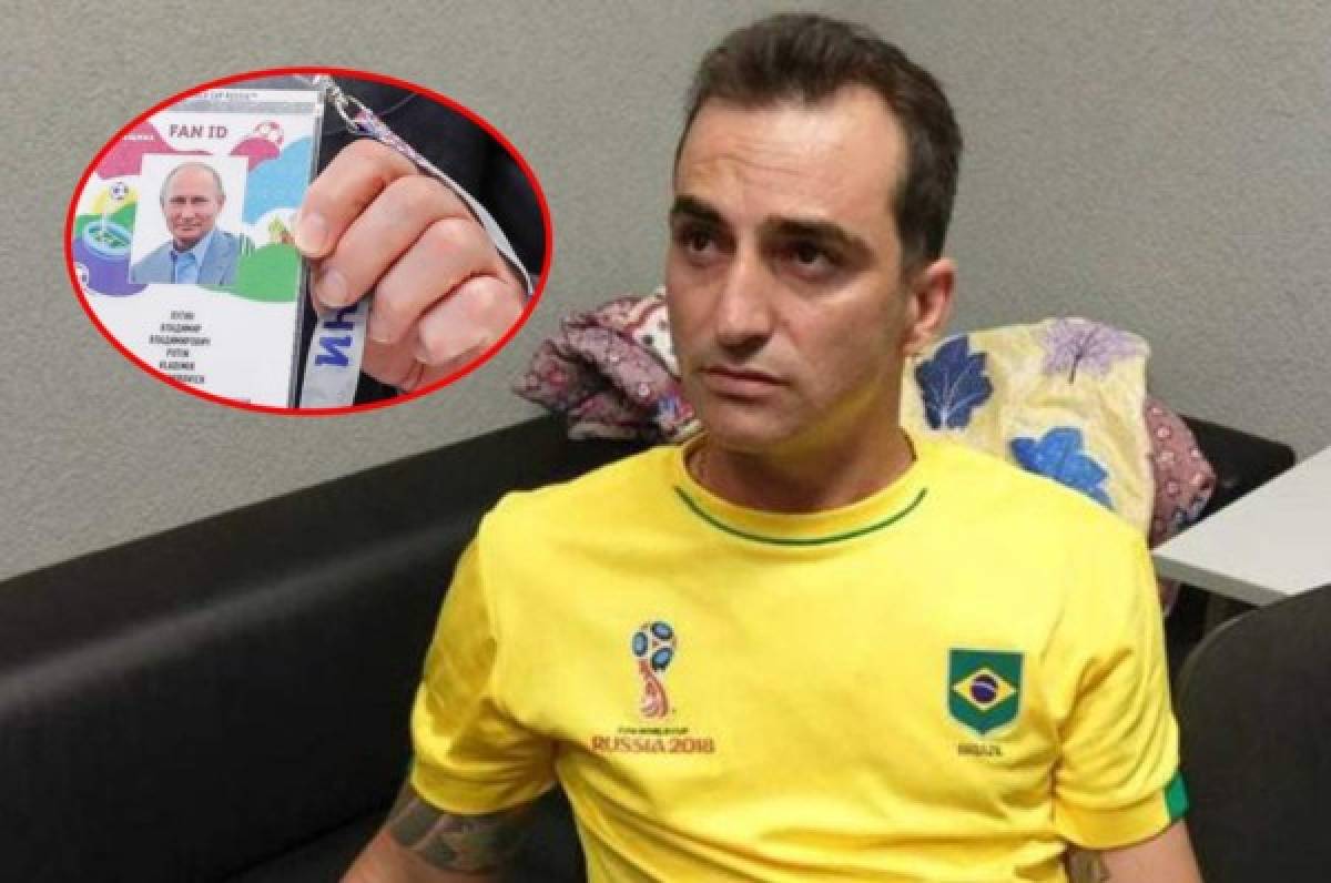 Arrestan a aficionado brasileño buscado por Interpol gracias a su Fan ID
