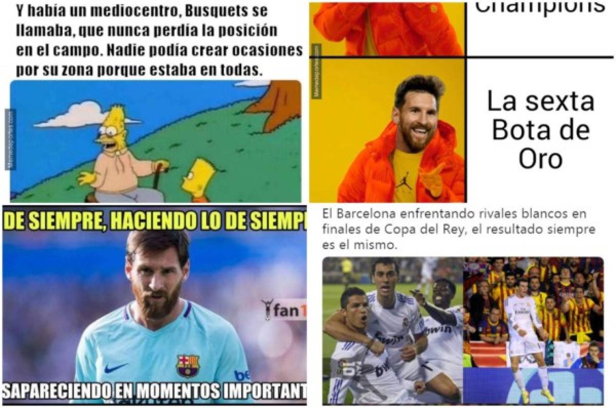 Memes: Revientan al Barcelona tras perder la Copa del Rey ante el Valencia