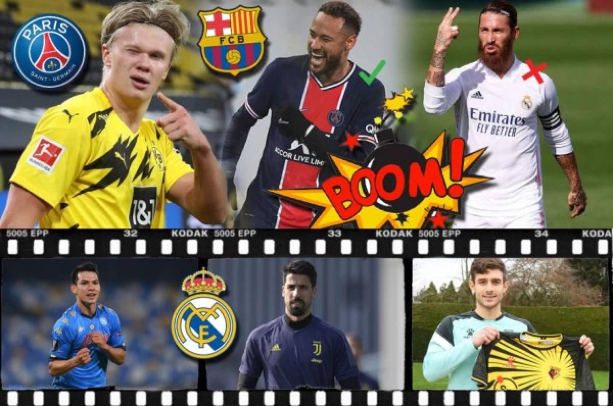 Mercado de fichajes: Jugador del Barcelona se marcha a Francia, el destino que prefiere Ramos y Neymar desvela su futuro