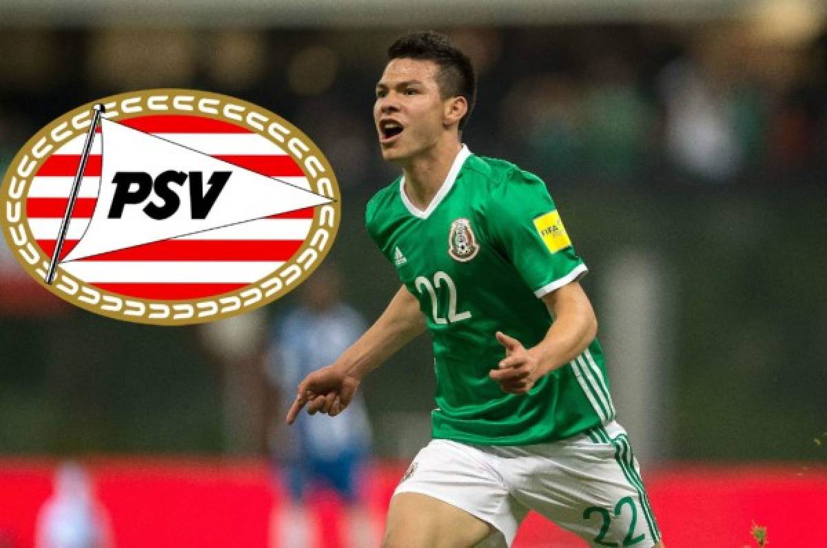 OFICIAL: El mexicano Hirving Lozano, nuevo jugador del PSV Eindhoven