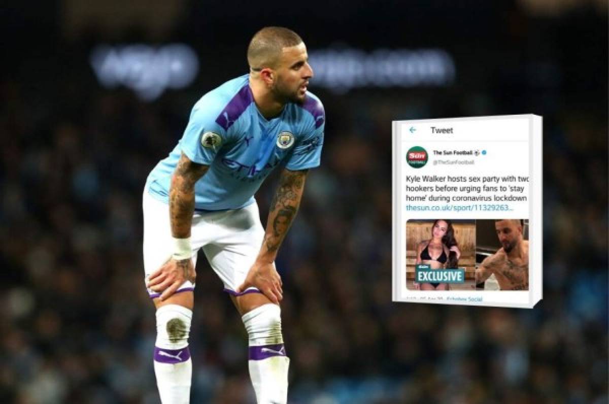 Kyle Walker se pronuncia sobre su 'fiesta sexual' y el Manchester City lanza comunicado