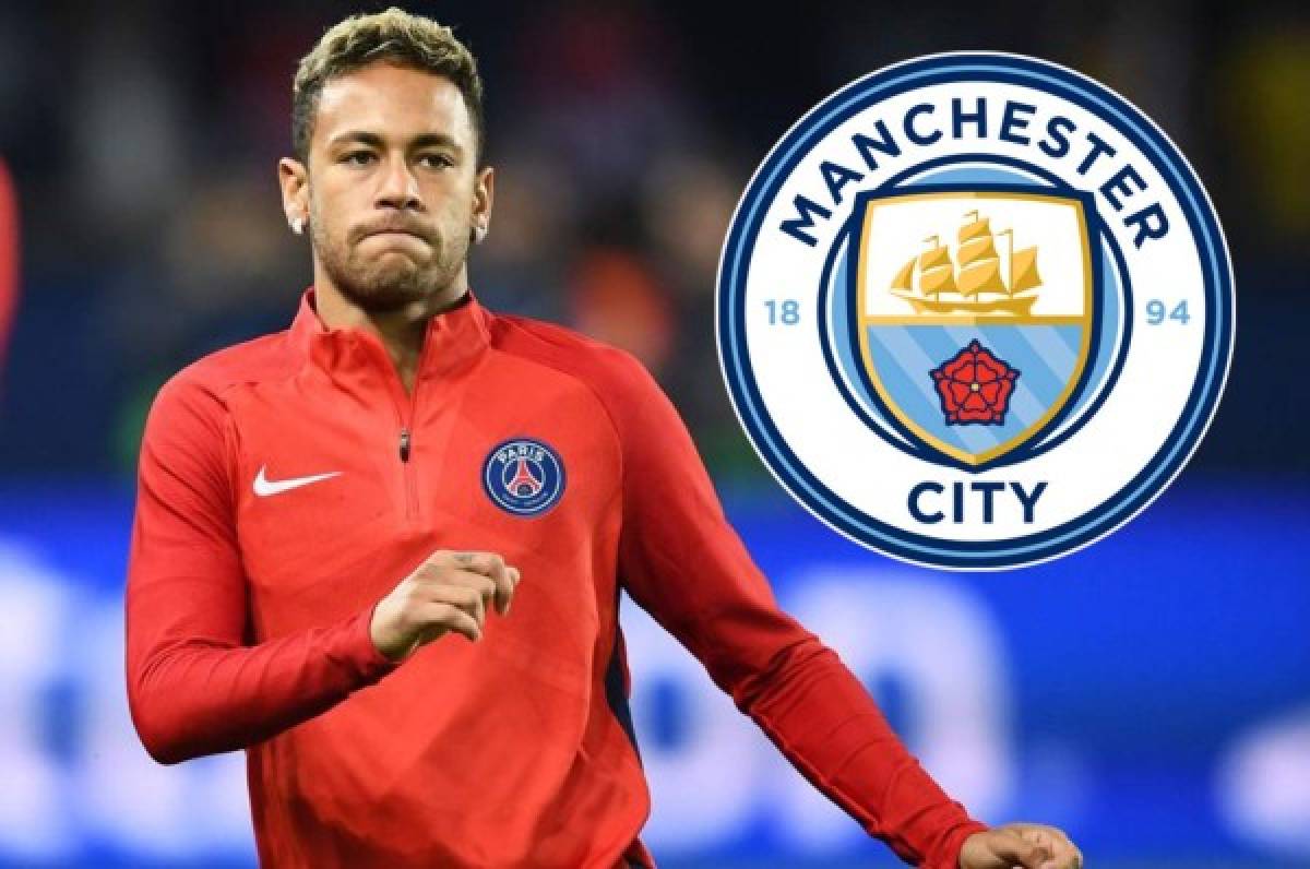 Manchester City no descarta el fichaje del brasileño Neymar