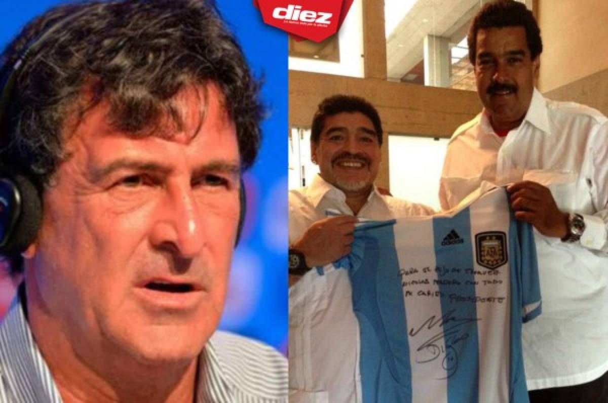 Maradona apoya a Nicolás Maduro y Mario Kempes arremete contra su compatriota