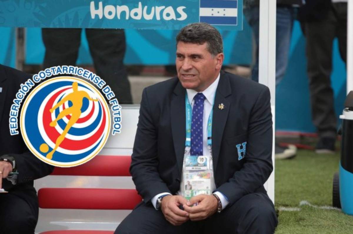 El colombiano Luis Fernando Suárez, extécnico de Honduras, es nuevo entrenador de Costa Rica