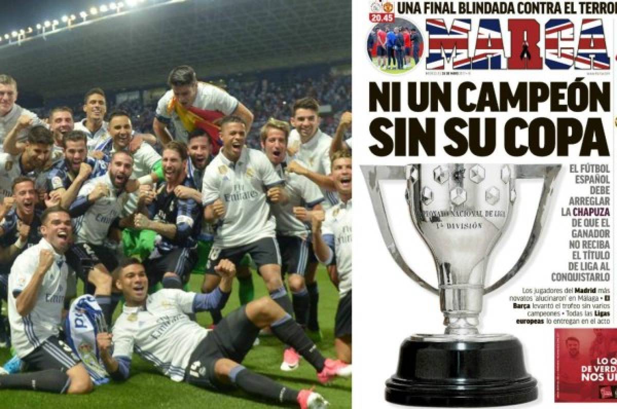 ¿Por qué Real Madrid no recibió el trofeo de campeón de la Liga española?
