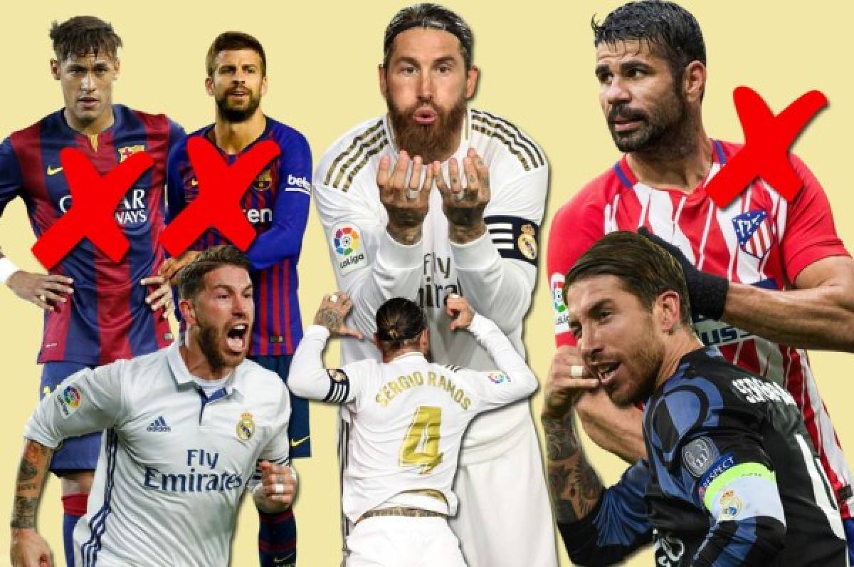 Los cracks y goleadores a los que Sergio Ramos dejó atrás en el goleo histórico de La Liga