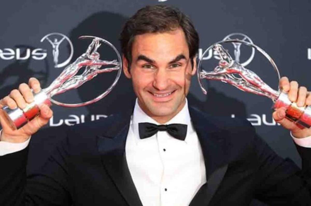 Federer se lleva dos Laureus en la noche del tenis