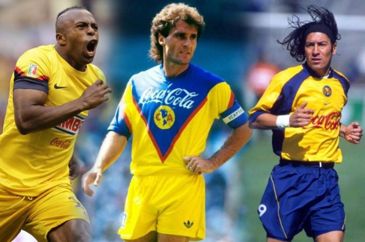 Poderío económico brutal: El Club América y sus 10 fichajes galácticos en la historia