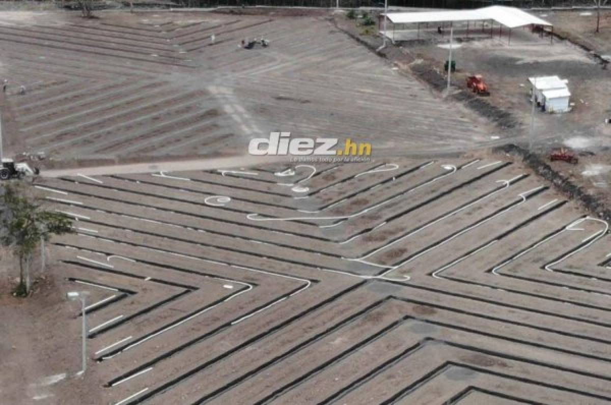 Fotos: Así avanza la construcción de la nueva sede de Olimpia