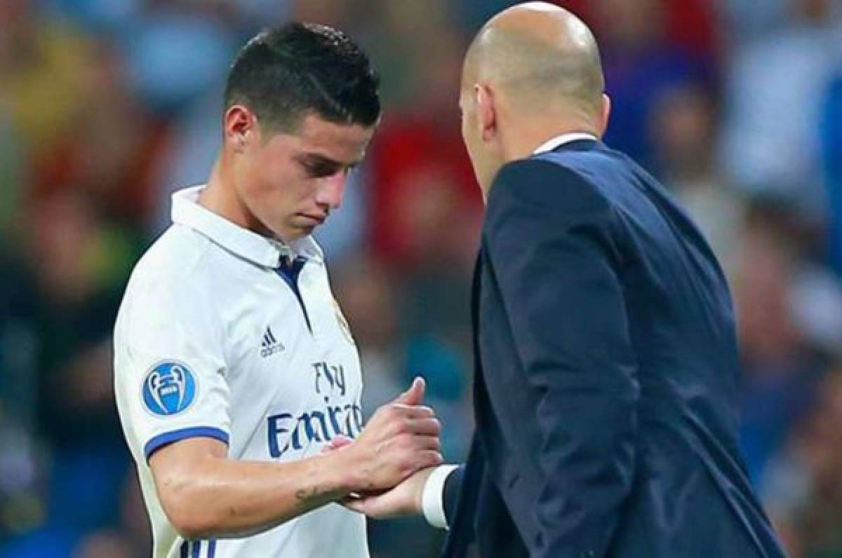 ¡Zidane ya no cuenta con James para la próxima temporada!