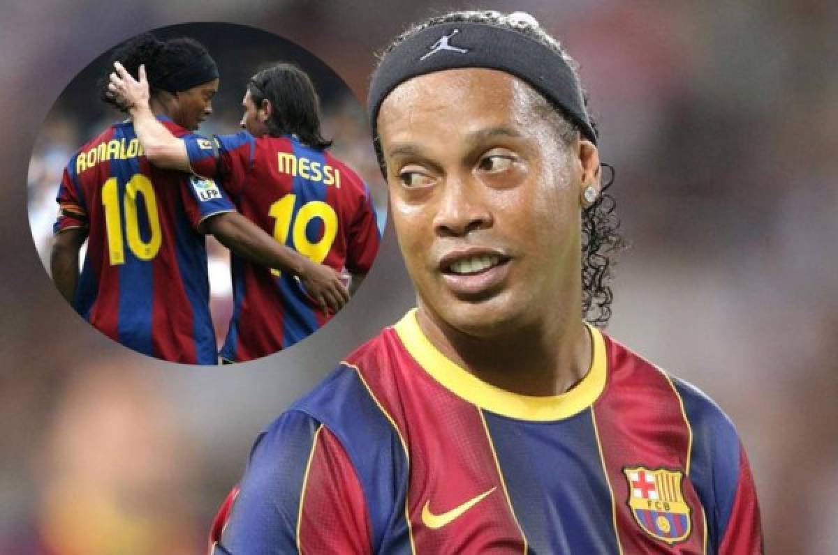 El gran consejo de Ronaldinho a Messi y lo que deben hacer con la '10' en el FC Barcelona