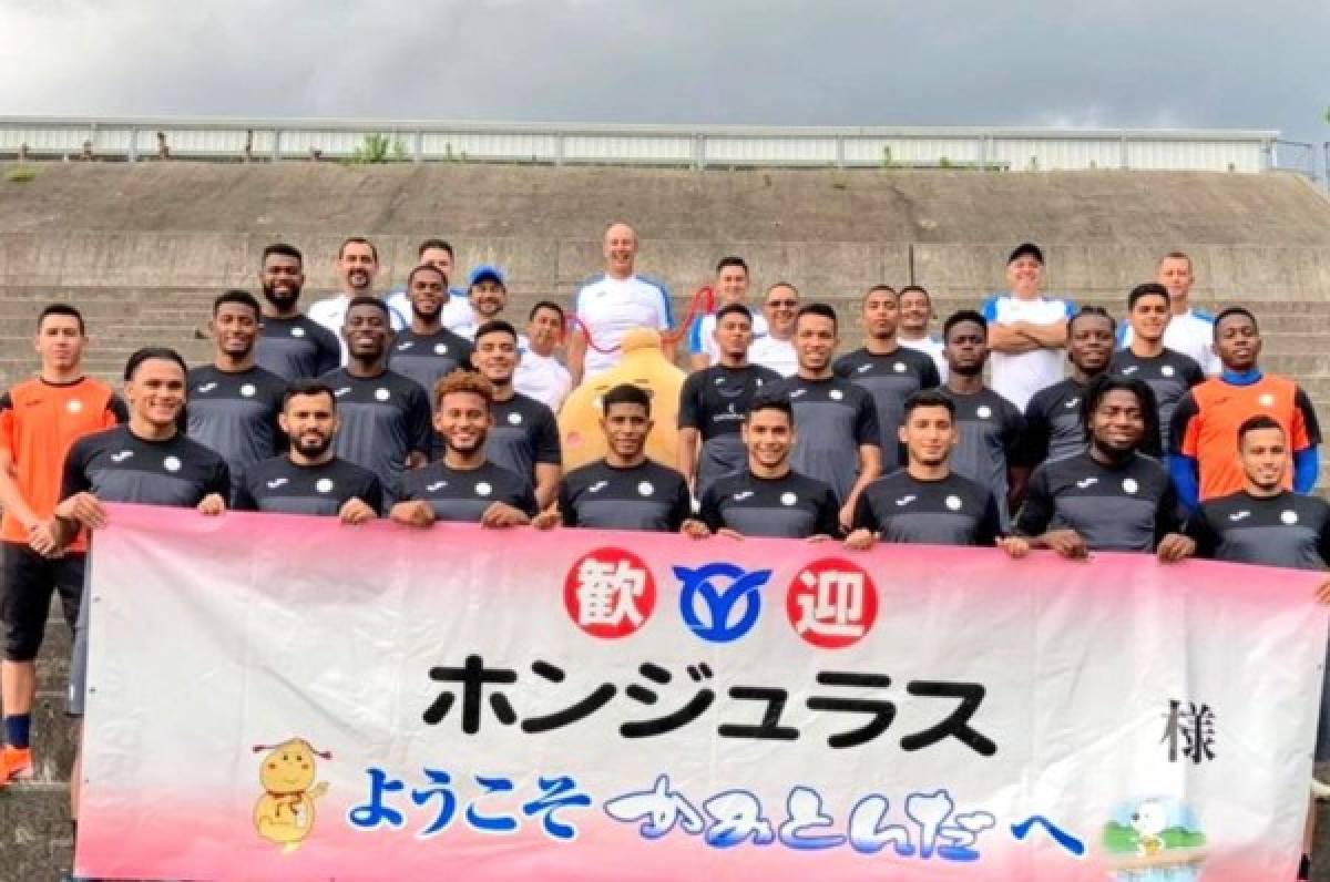 ¡La Sub-23 de Honduras se instala en Kamitonda, Japón, y es recibida de forma afectuosa!