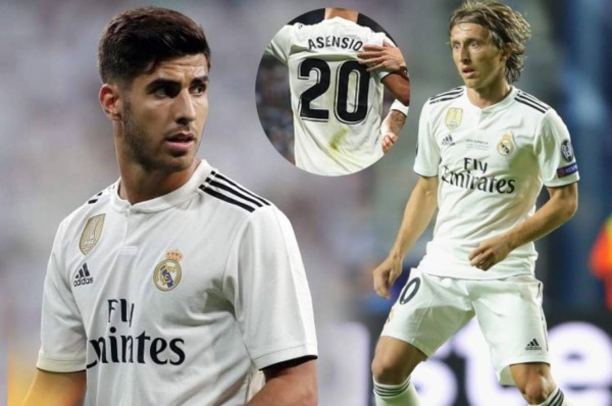 Asensio avisa a Modric: 'El 10 es un número que me gusta'