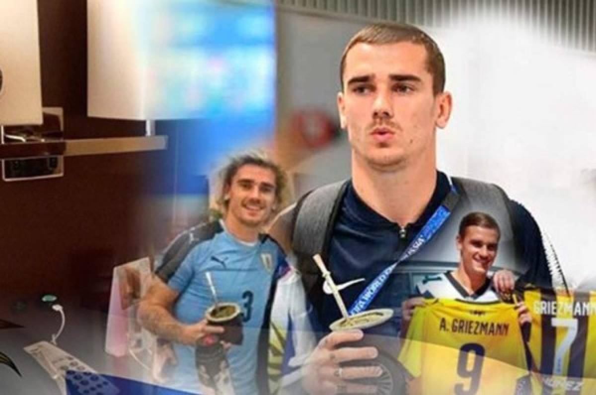 Antoine Griezmann se ha declarado enamorado de Uruguay y lo demuestra cada vez que puede.