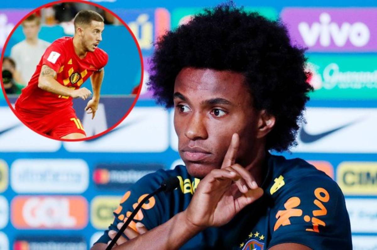 Willian avisa a su amigo Hazard: 'Ahora cada uno defiende su lado'