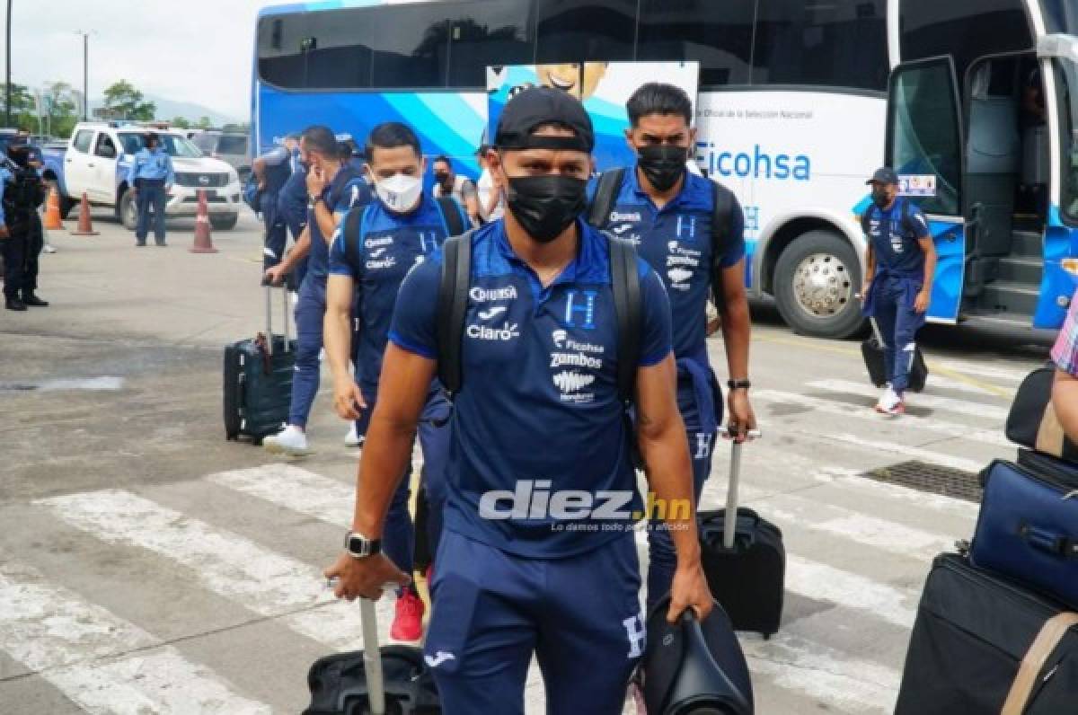 La Selección de Honduras ya está en Costa Rica y tendrá su primer entrenamiento en suelo tico