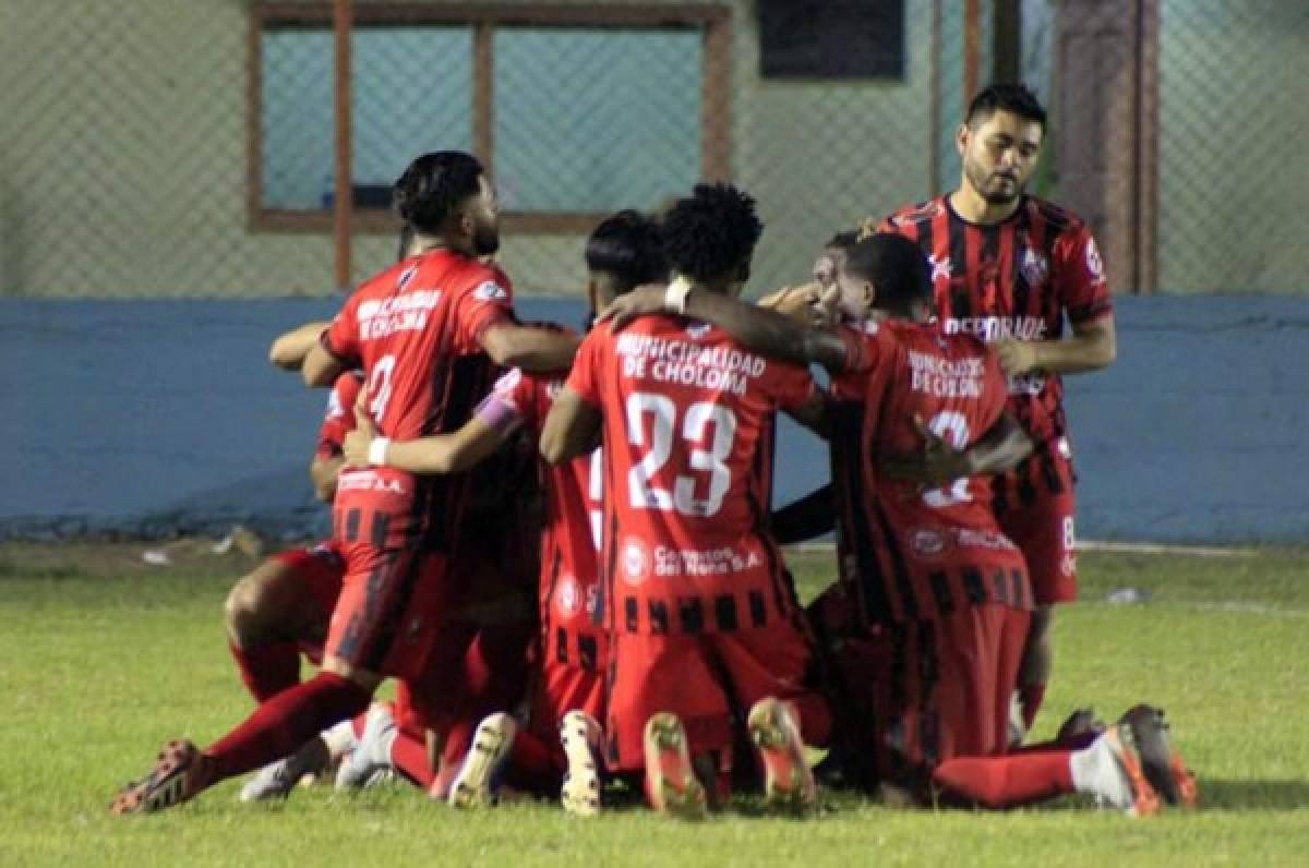 Tela, Atlético Choloma Olancho y siguen liderando en el Ascenso en Honduras