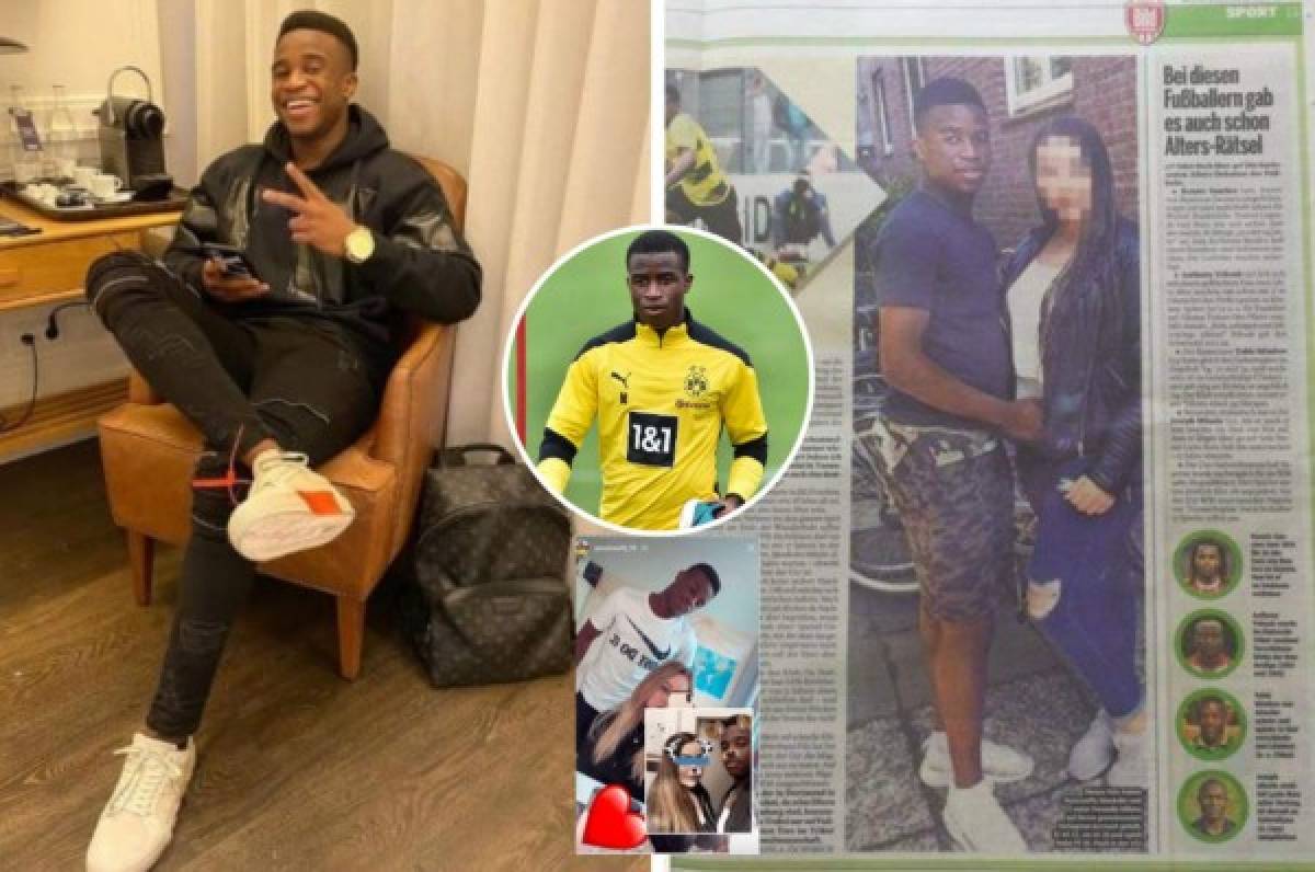 ¡Encerró a su ex novia en su cuarto y revelan los motivos! Moukoko, jugador del Dortmund de 16 años y su escándalo