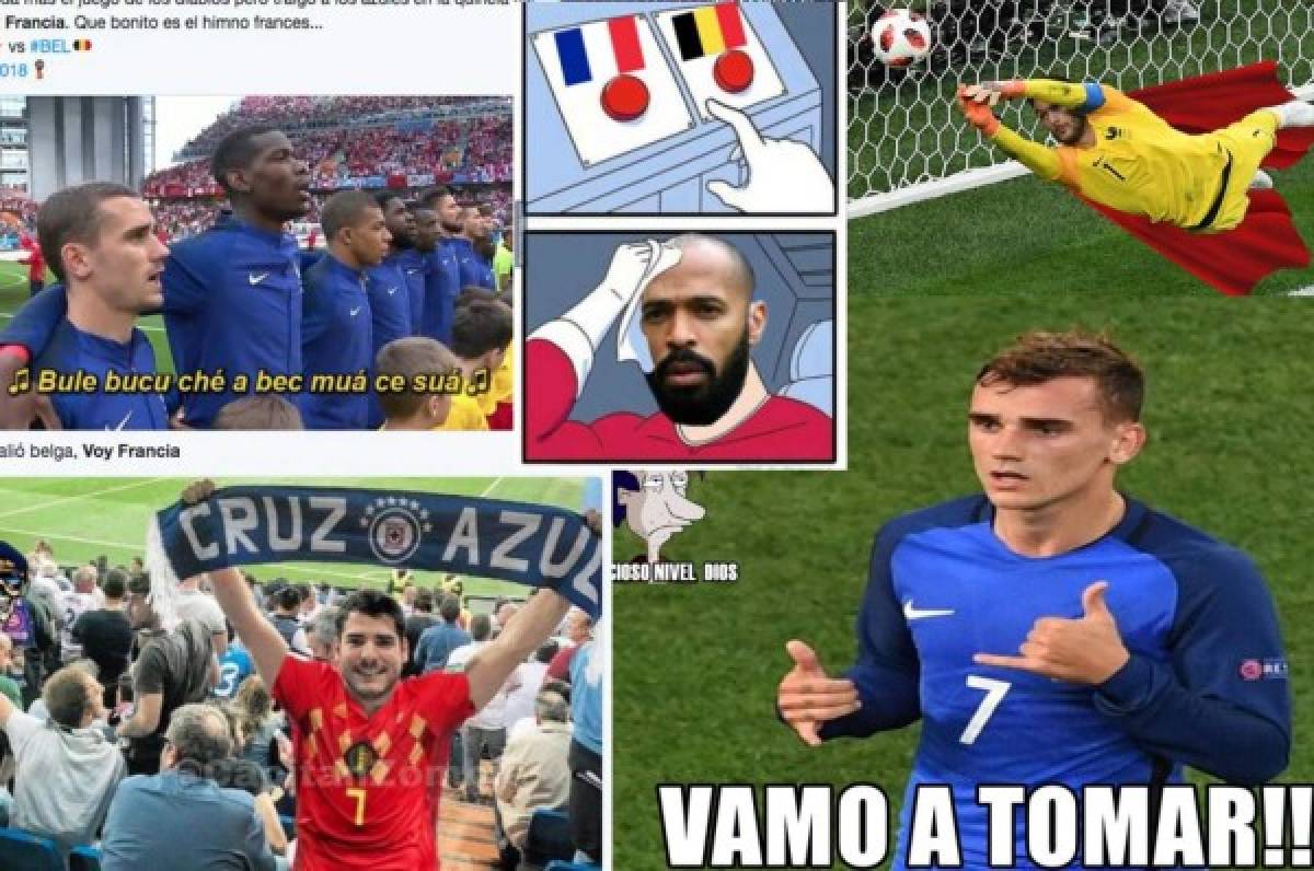 ¡Divertidos! Los memes del Francia-Bélgica dirigidos Mbappé y Henry