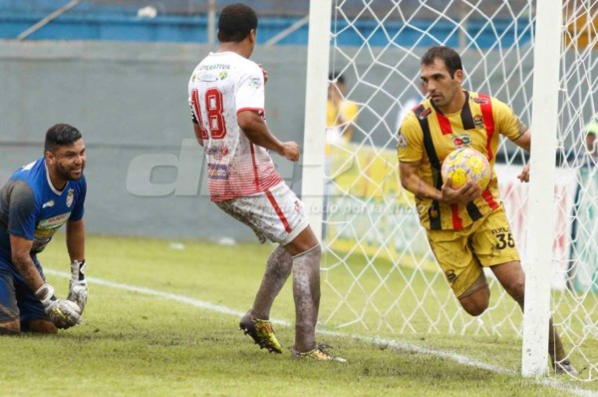 Nicolás Cardozo anota su gol 100 en Liga Nacional de Honduras