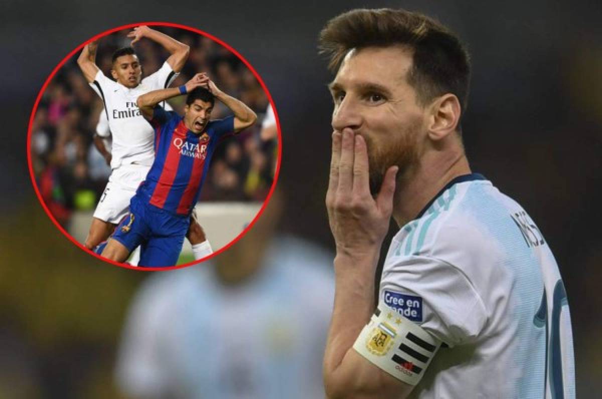 Marquinhos y Silva le responden a Messi: ''Cuando favorecen al Barcelona no habla de corrupción''