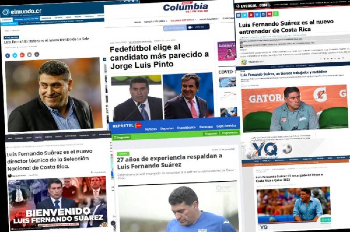 'El más parecido a Pinto, trabajador y metódico': Lo que dice la prensa tica de la llegada de Luis Fernando Suárez
