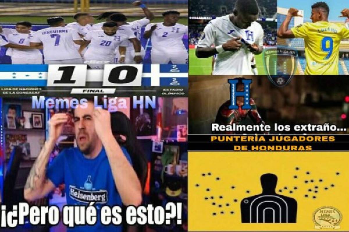 ¡Imperdibles! Los crueles memes que dejó el triunfo de Honduras por 1-0 ante Martinica