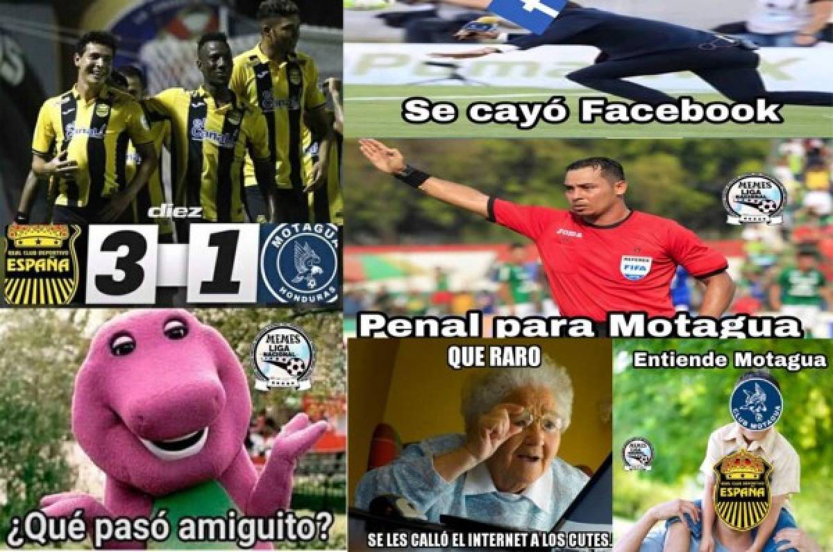 Los memes destrozan al Motagua tras derrota ante Real España en el Morazán