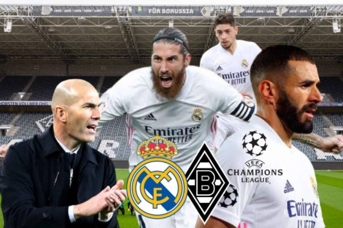 Alineación del Real Madrid vs Mönchengladbach: Zidane quiere evitar un desastre en Champions