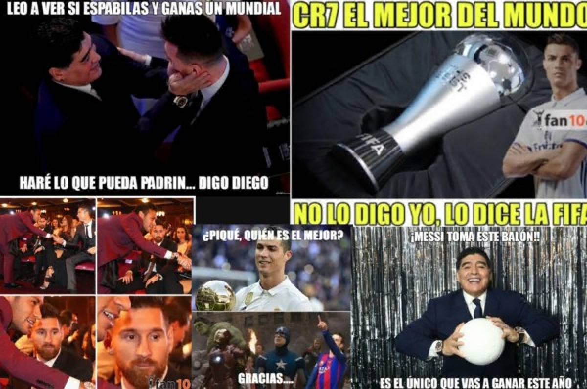 ¡Pobre Messi! Los tremendos memes que dejó los Premios 'The Best' 2017