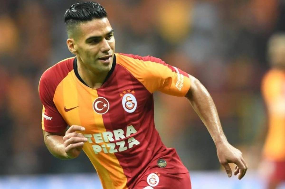 Radamel Falcao será baja para el Galatasary ante el Real Madrid