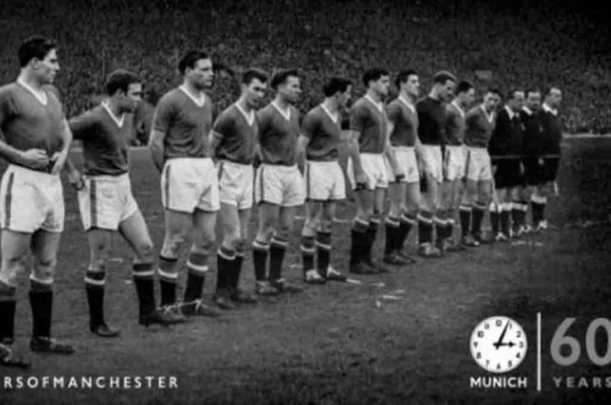 El Manchester Utd conmemora el 60 aniversario de la tragedia aérea de Múnich