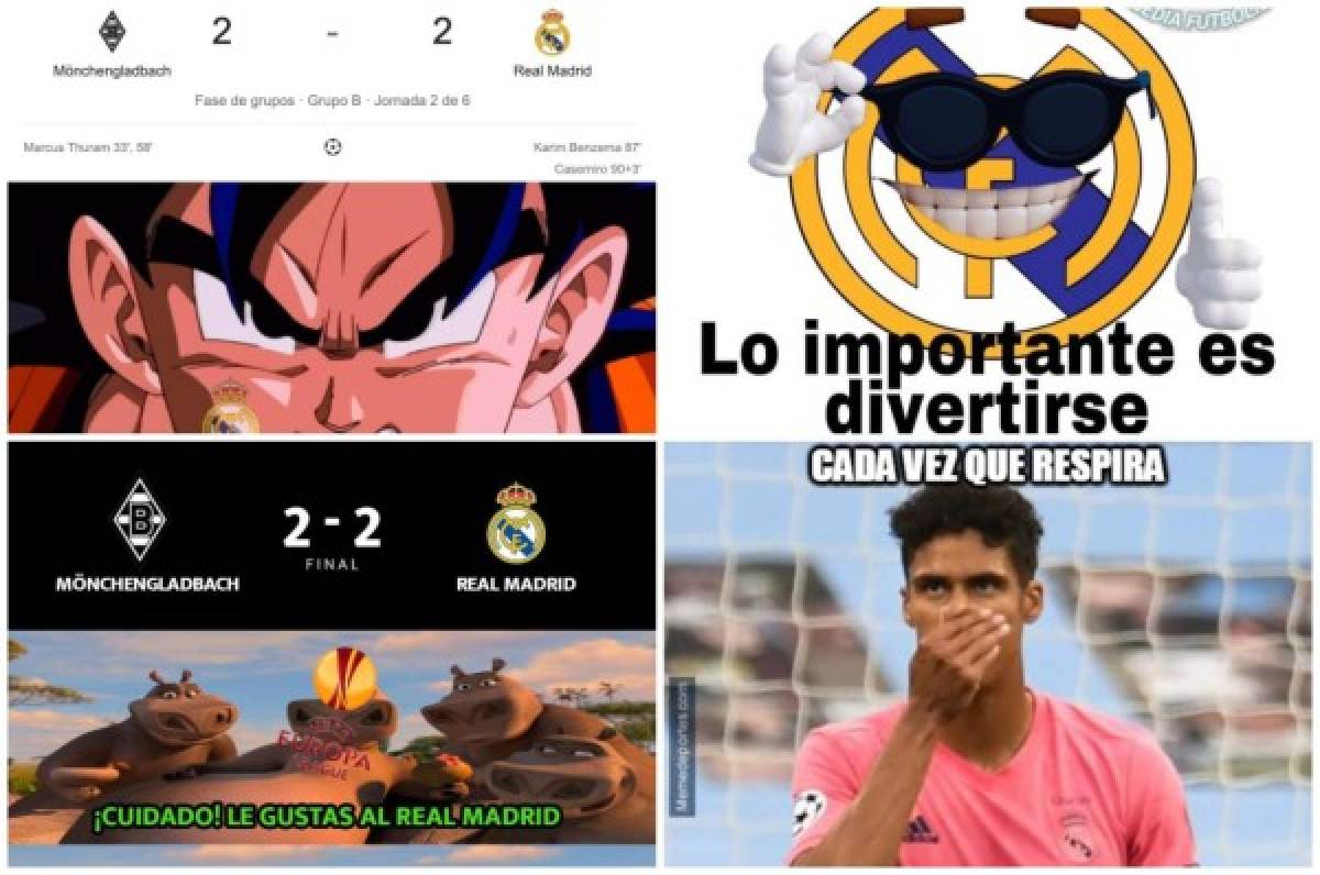Los memes despedazan al Real Madrid tras no poder ganar en la Champions 2020-21